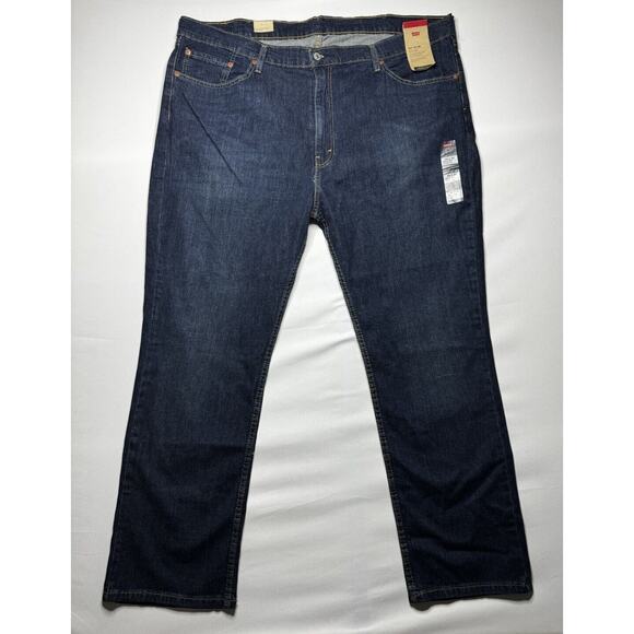 NWT Levis 511 Men's Slim Fit Straight Leg Blue Denim Jeans - Size 46x29 - Picture 1 of 9